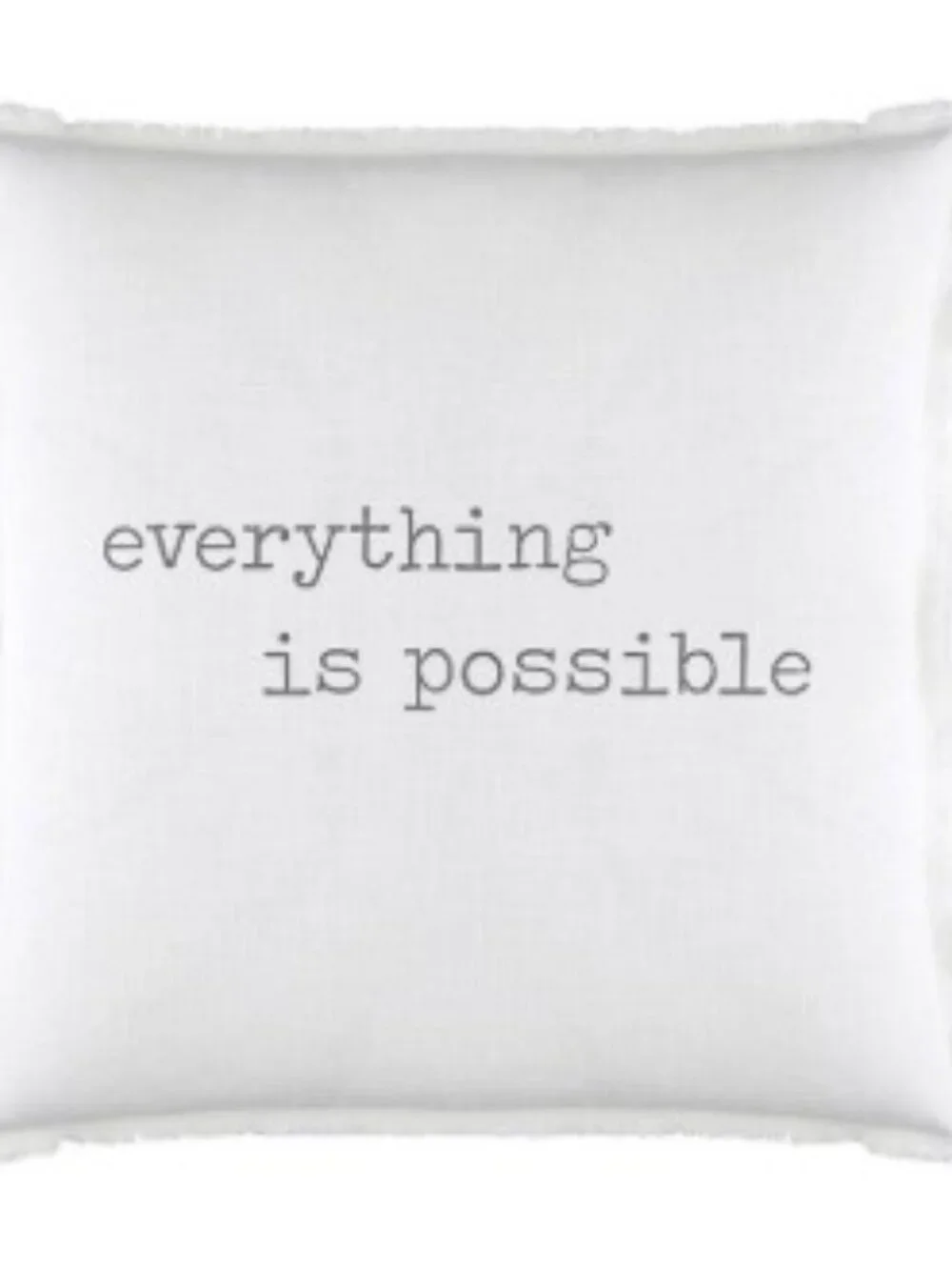 Pillow Cover with wordings 